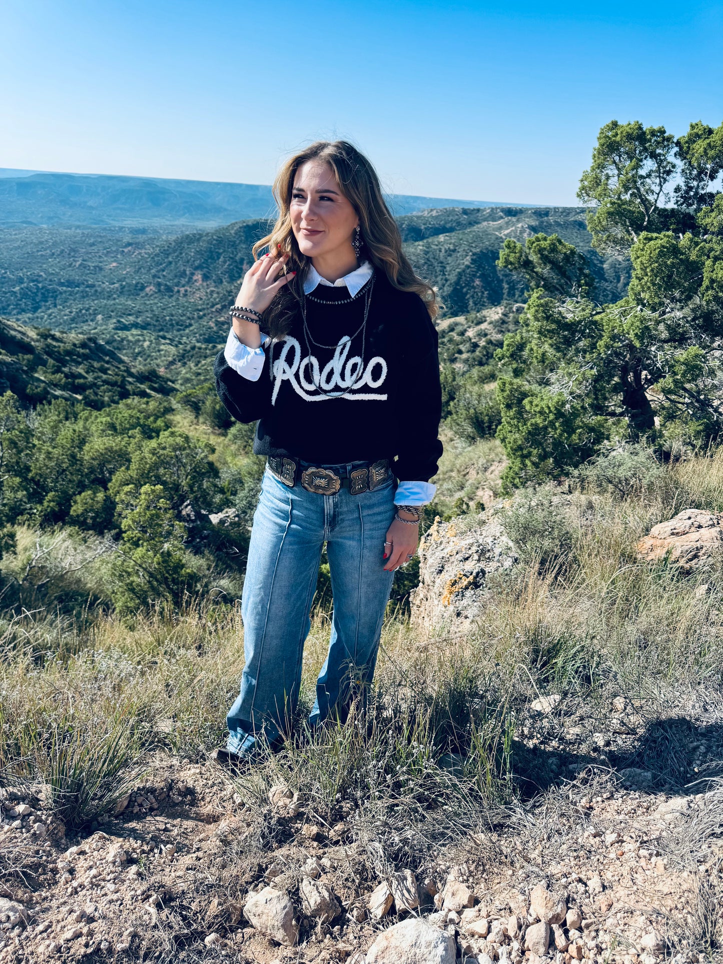 Rodeo Sweater in Black