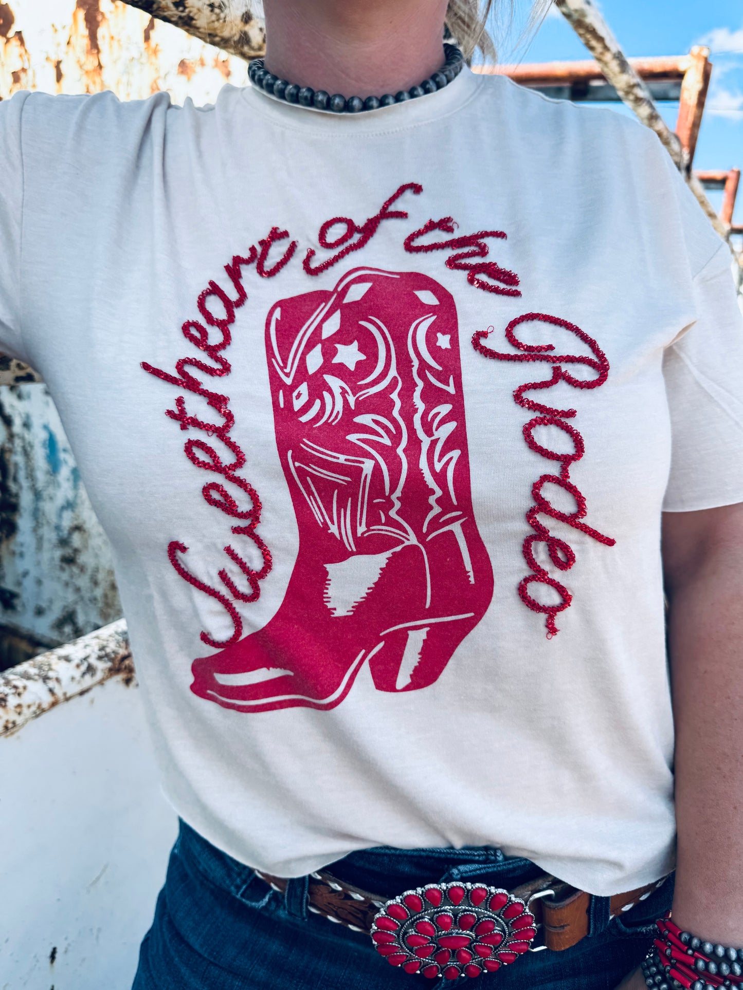 Sweetheart of the Rodeo Tee