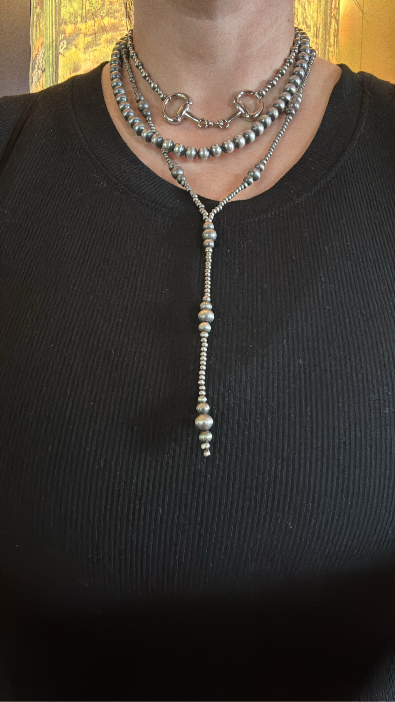 Snaffle Bit Necklace & Bracelet
