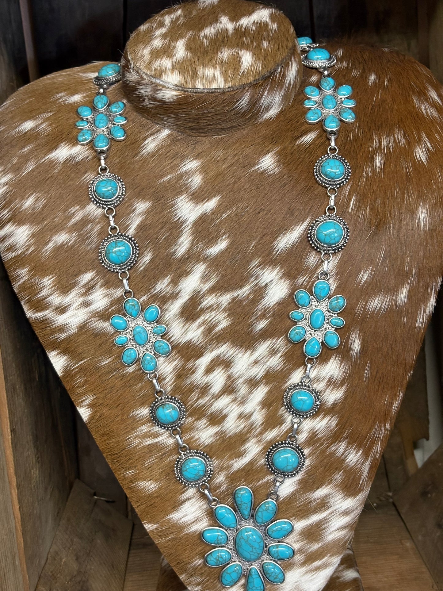 Riata Necklace-Turquoise