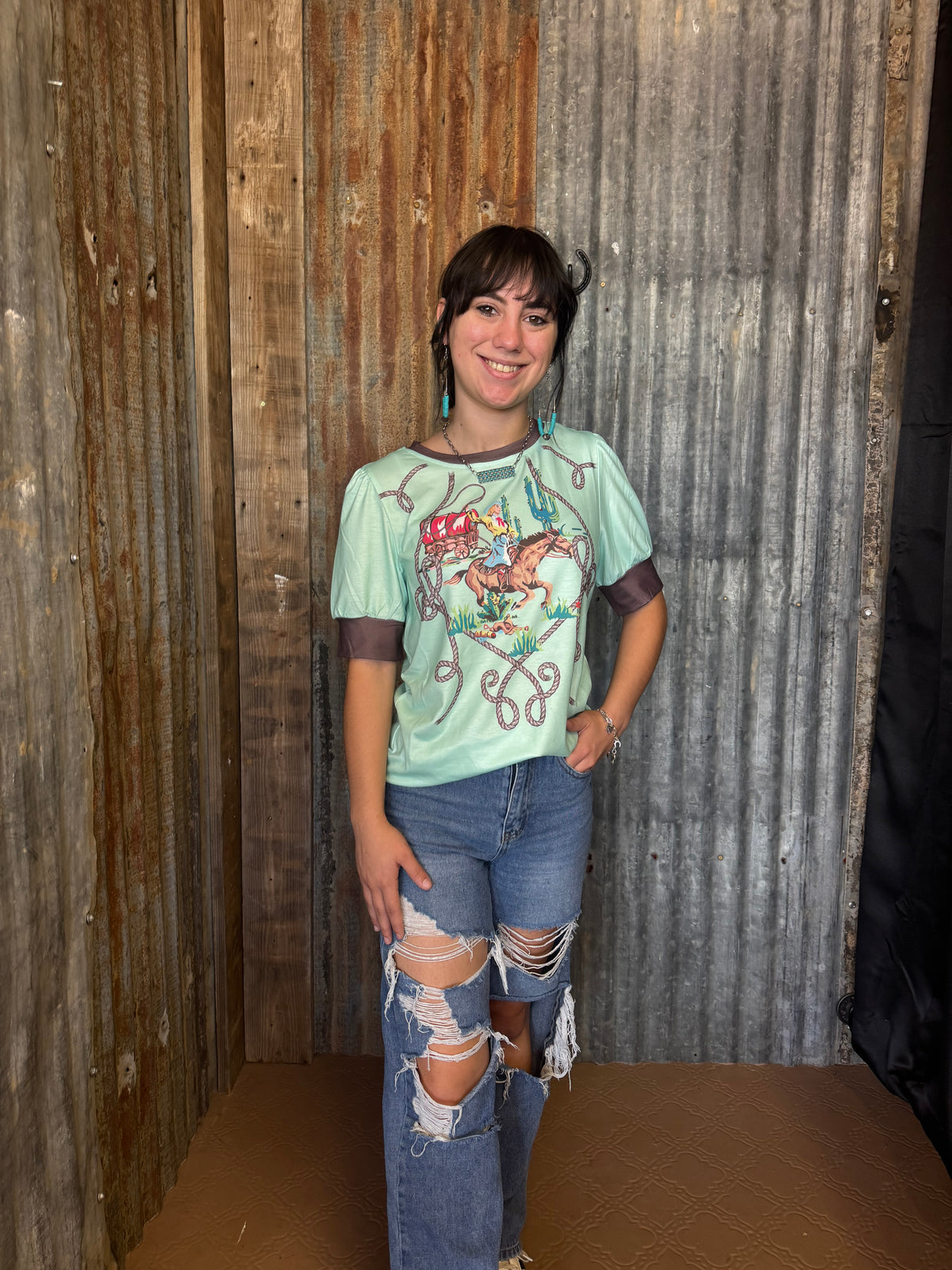 Ride ‘em Cowgirl Tee