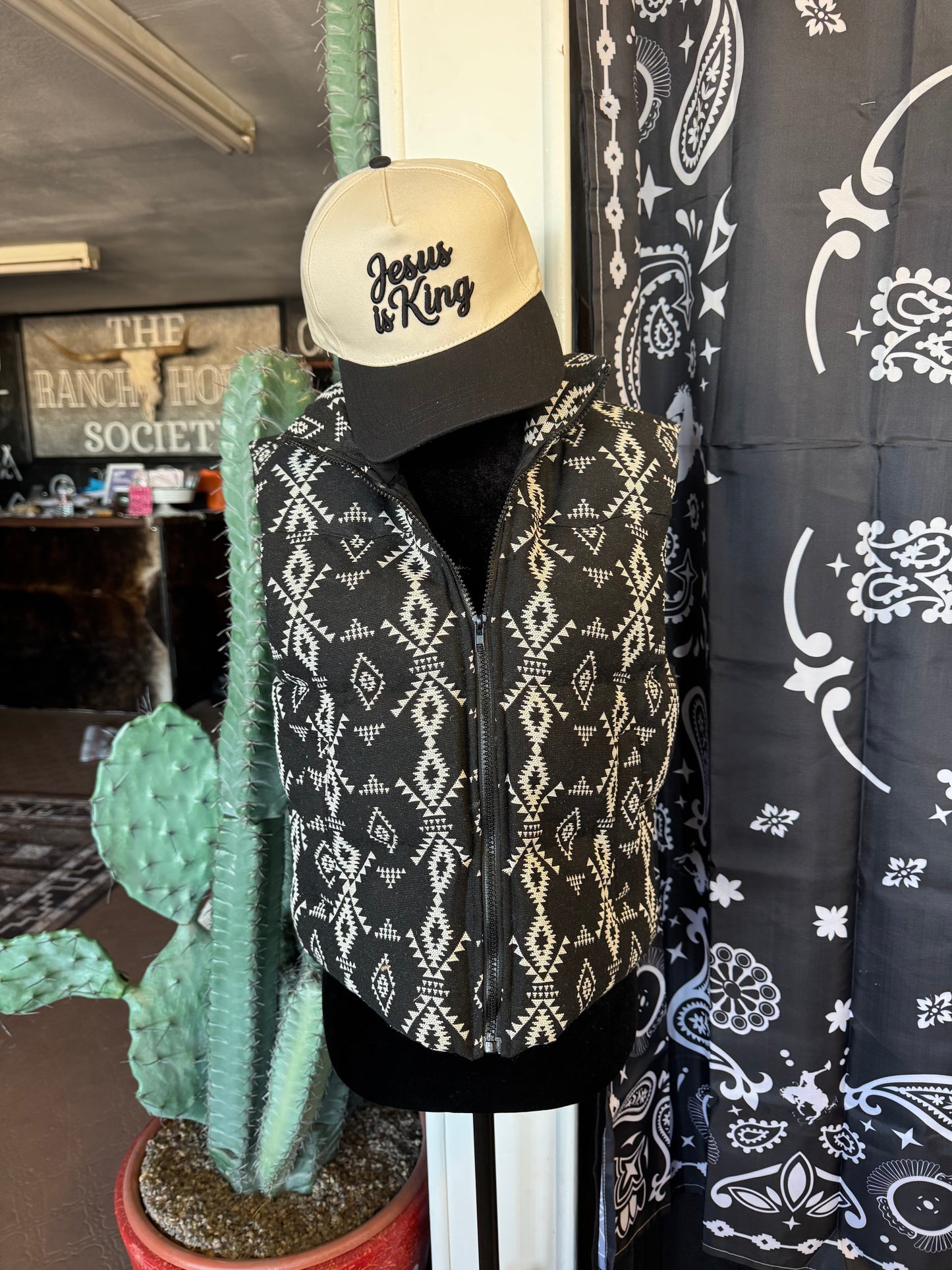 Southwest Puffer Vest