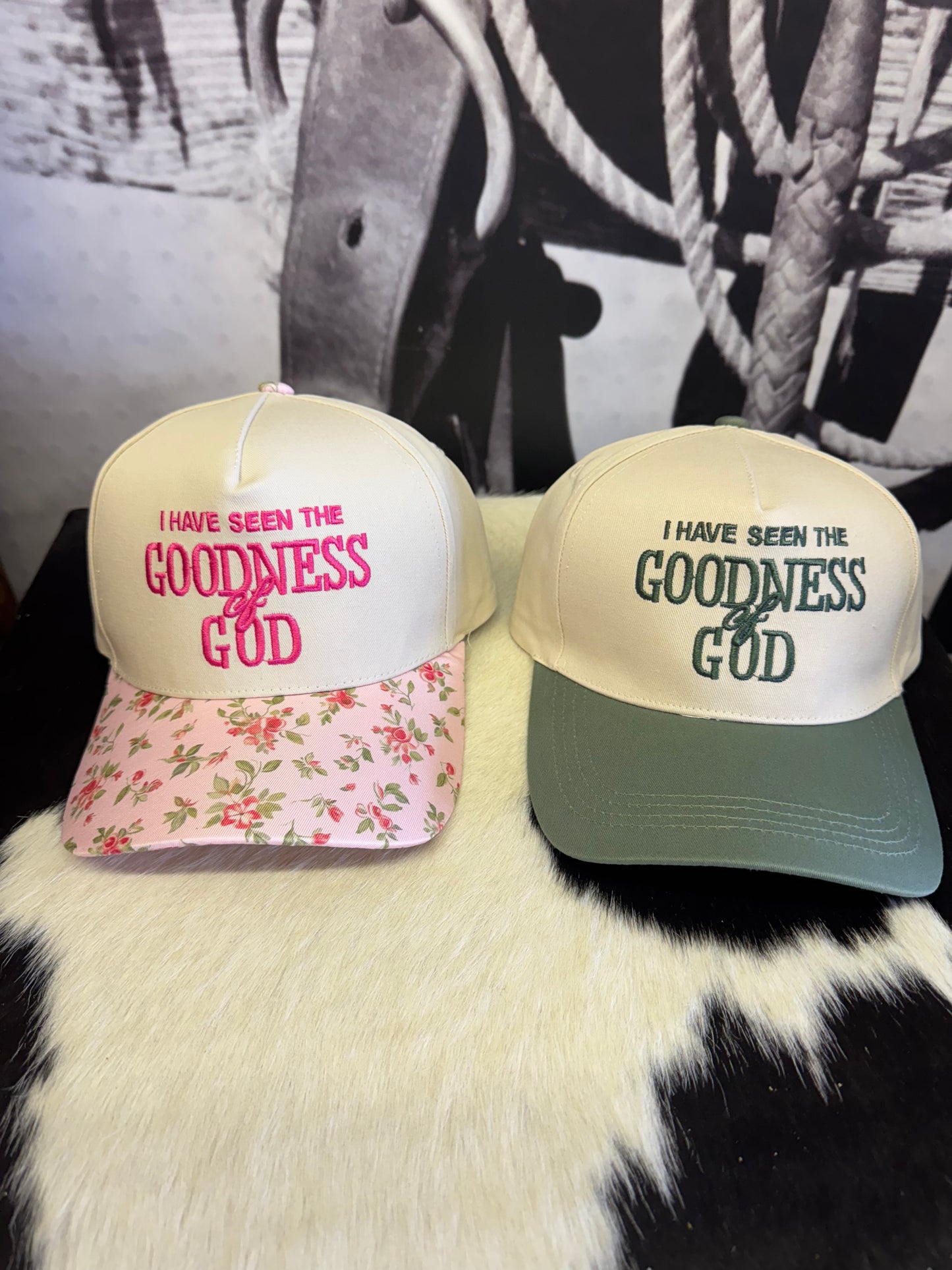 I Have Seen The Goodness of God Caps