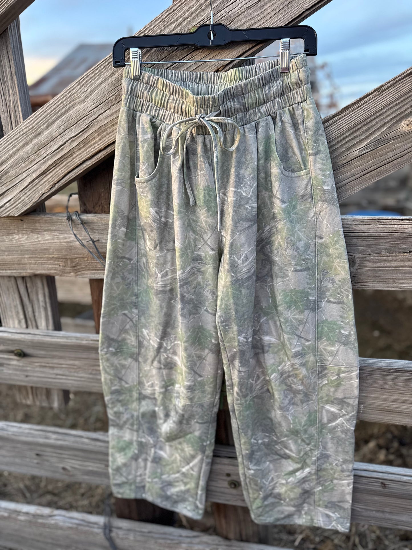 Camo Barrel Pants