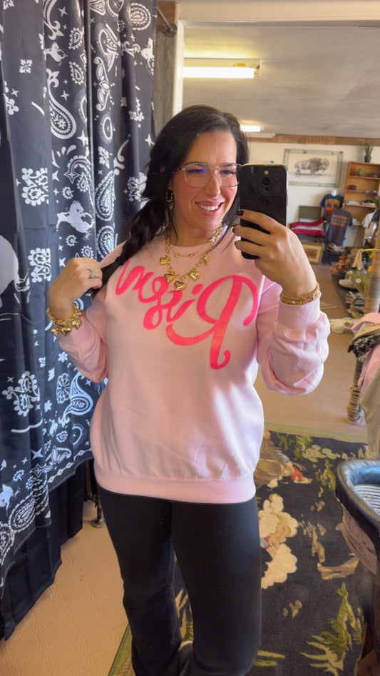 Risen Sweatshirt- Pink