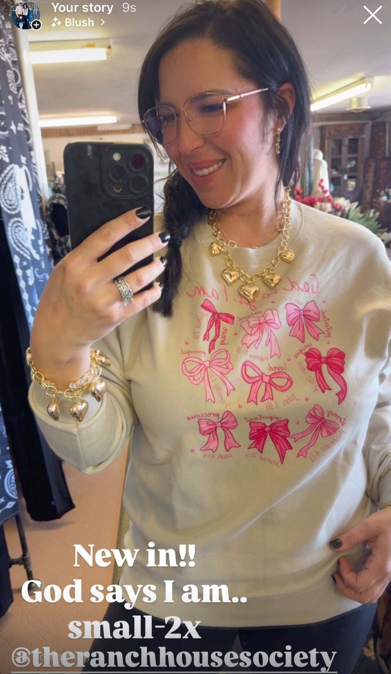 God Says I Am… Sweatshirt