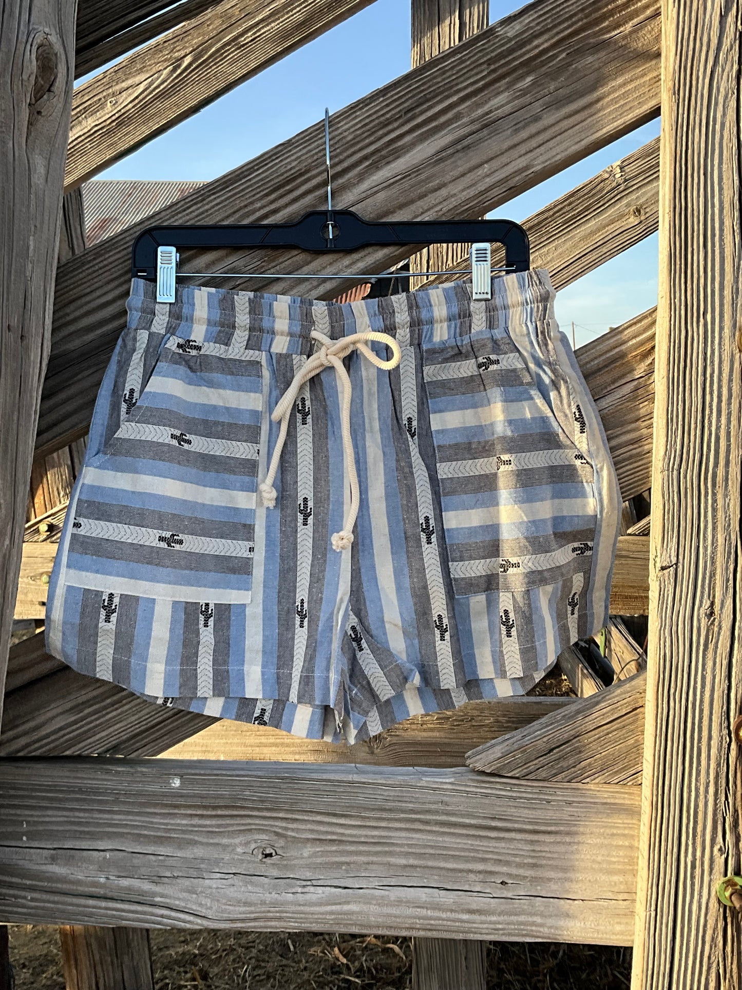 Cactus Striped Shorts