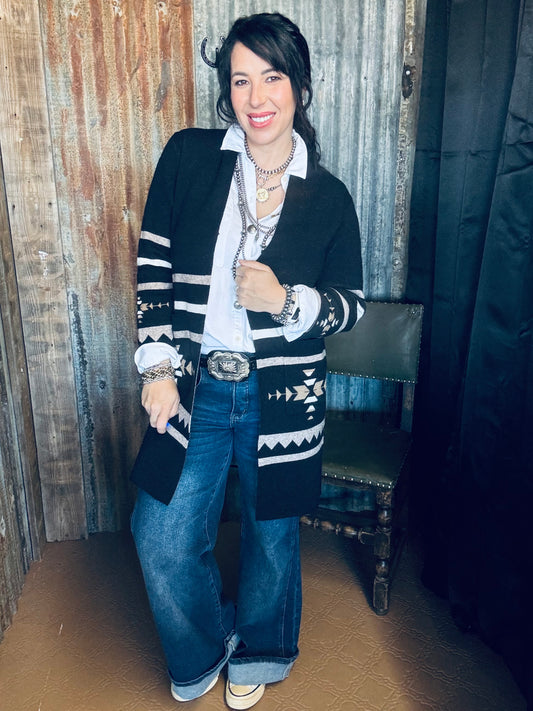 Southwest Long Cardigan