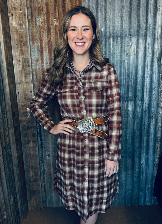 Flannel Dress