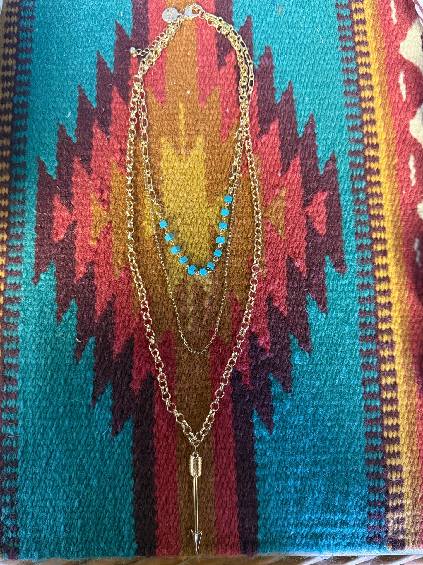 Golden Arrow Necklace
