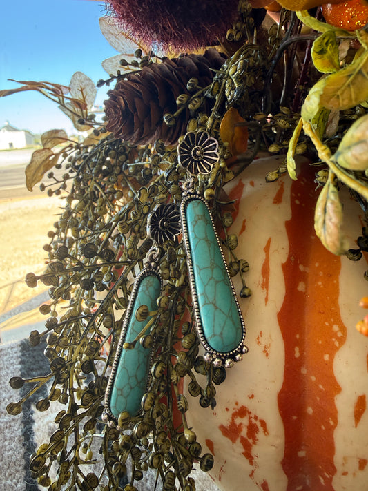 Ranch Hand Turquoise Earrings