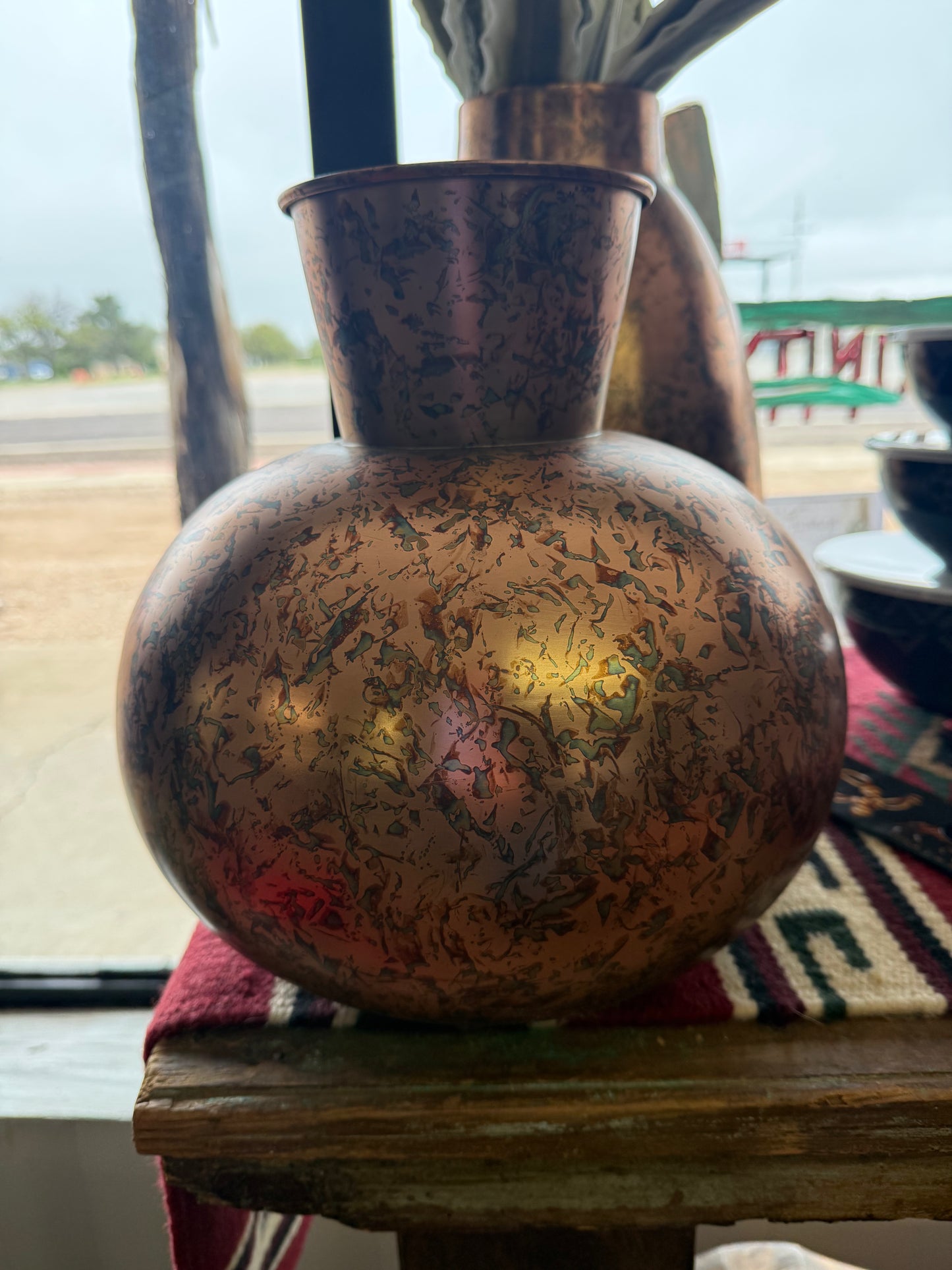 Small rustic vase