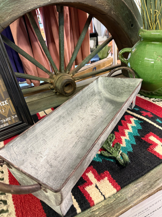 Silver tray