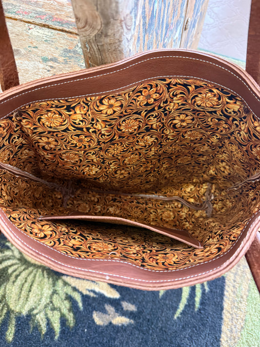 Rough out boot stitch  Purse