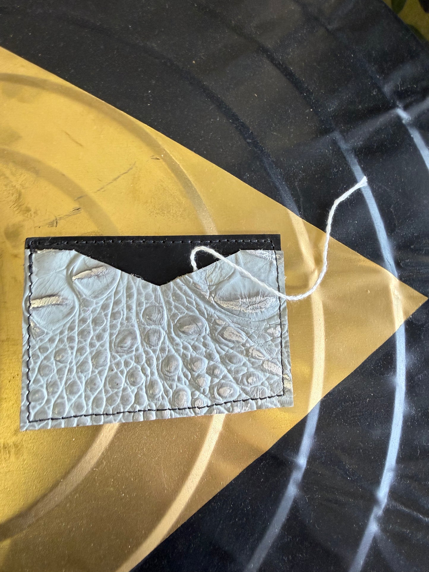 Silver Snake card holder