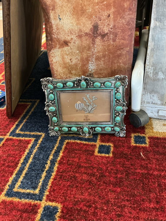 Turquoise Picture Frame