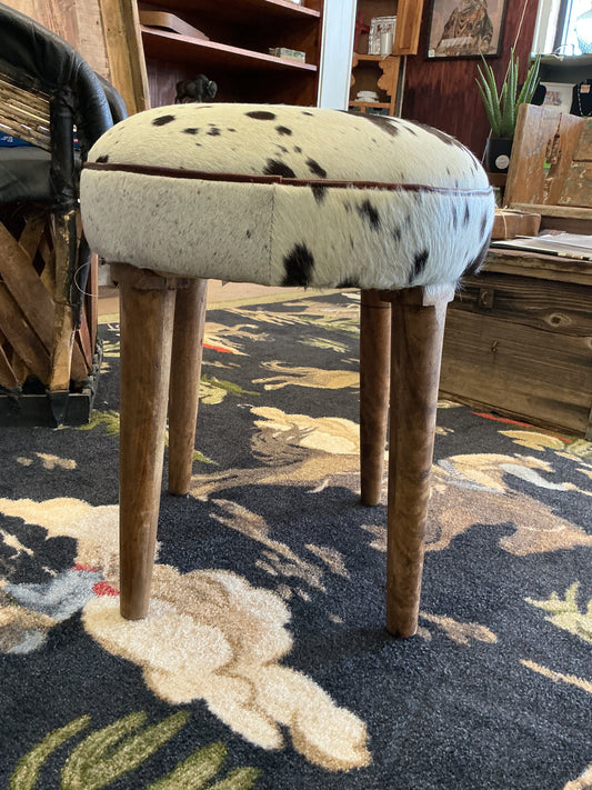 Cowhide Stool