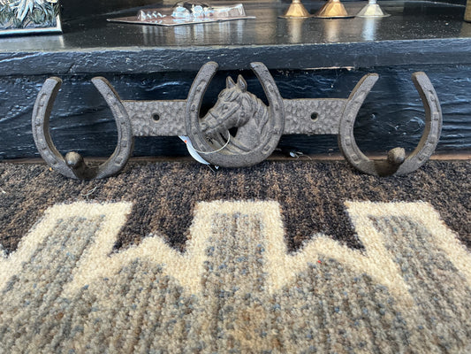 Horseshoe Coat Rack