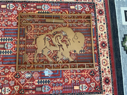 Bison Fire Place Cover