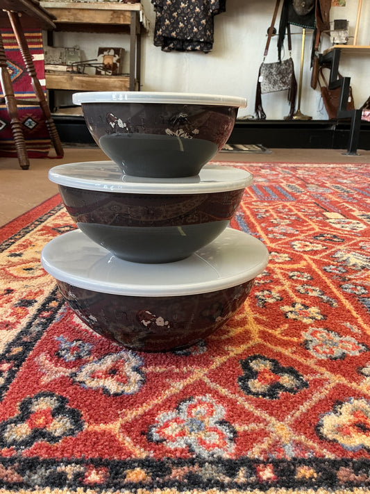 Cowboy Bowl Set