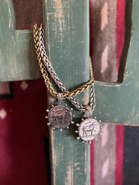 Grande Equestrian Necklace
