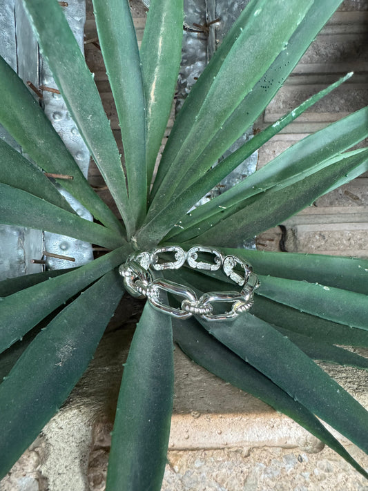 Chain and Rope Bracelet