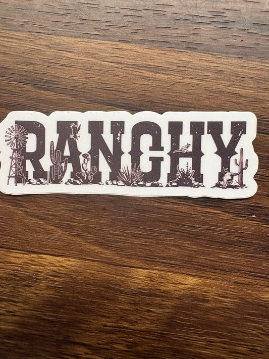 Ranchy sticker