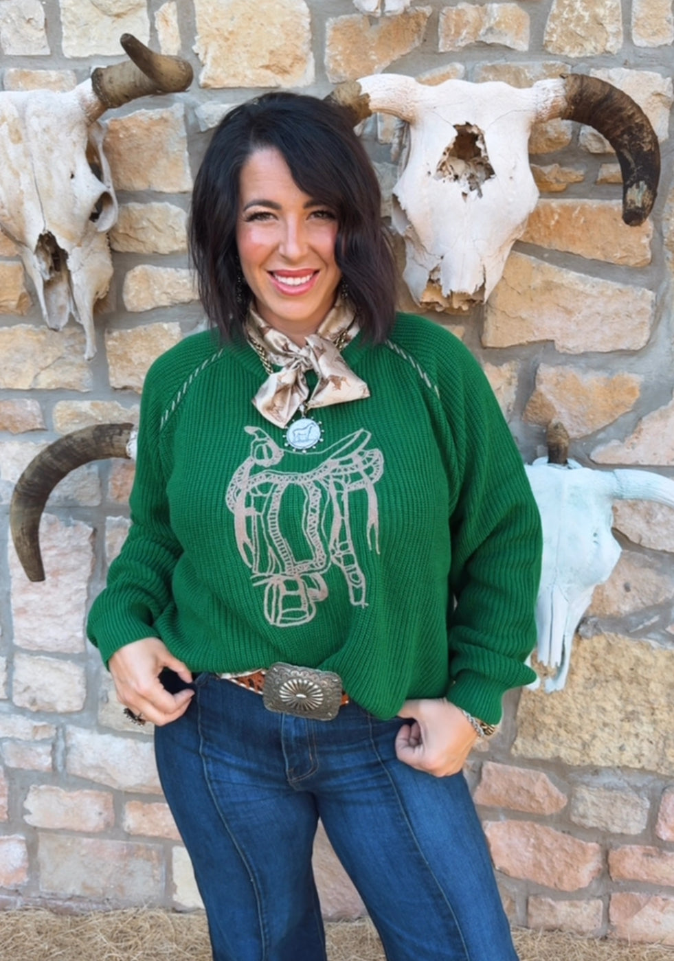 Saddle Up Sweater