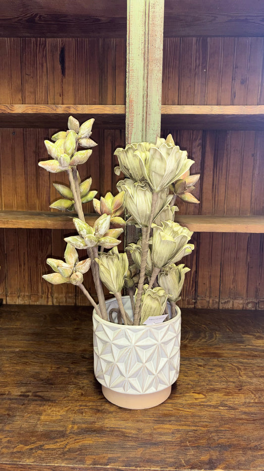 White Planter