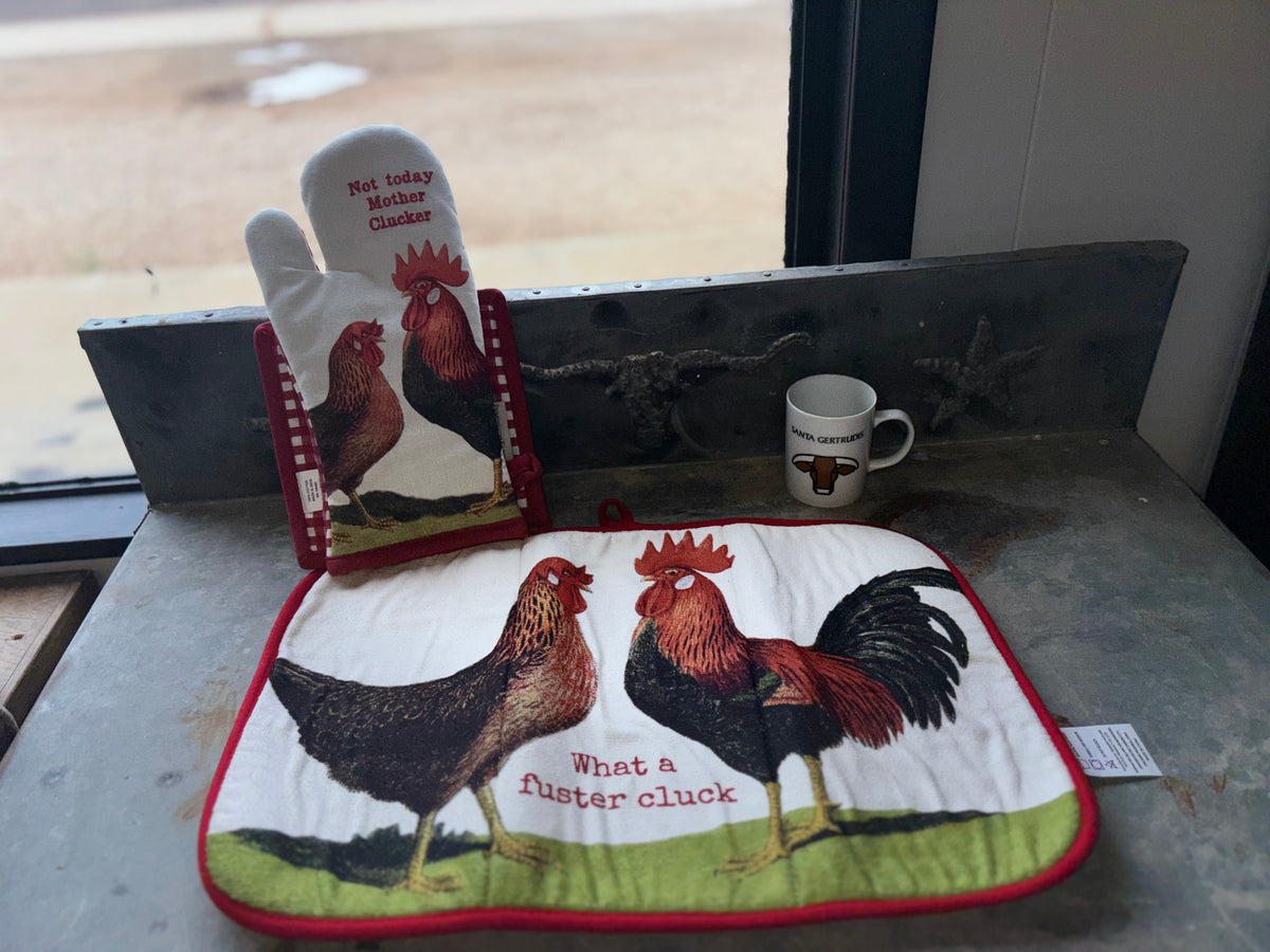 Fluster Cluck Drying Mat