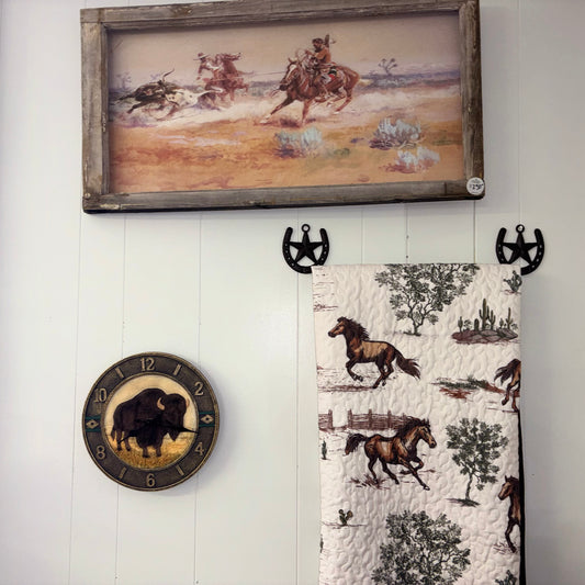 Bison Clock