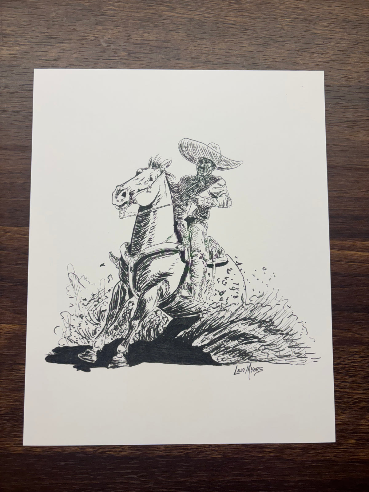 Vaquero Print by Levi Myers