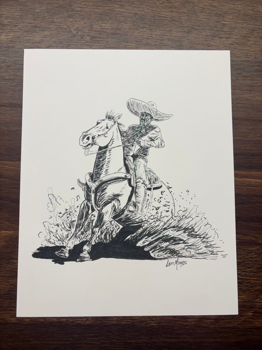 Vaquero Print by Levi Myers
