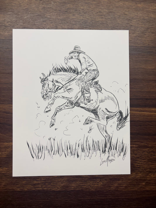 No Spectators Print by Levi Myers