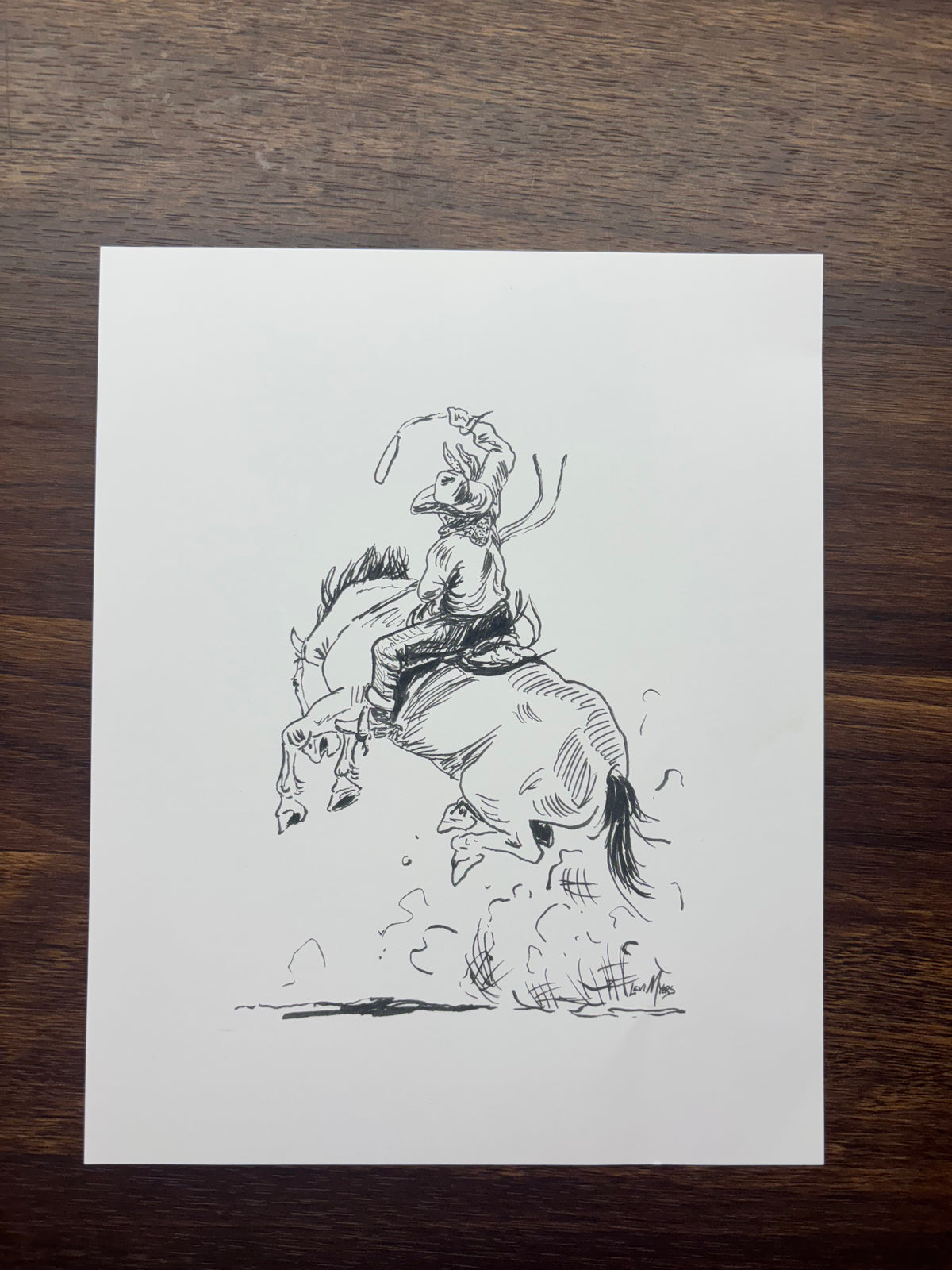 Quirt Print by Levi Myers