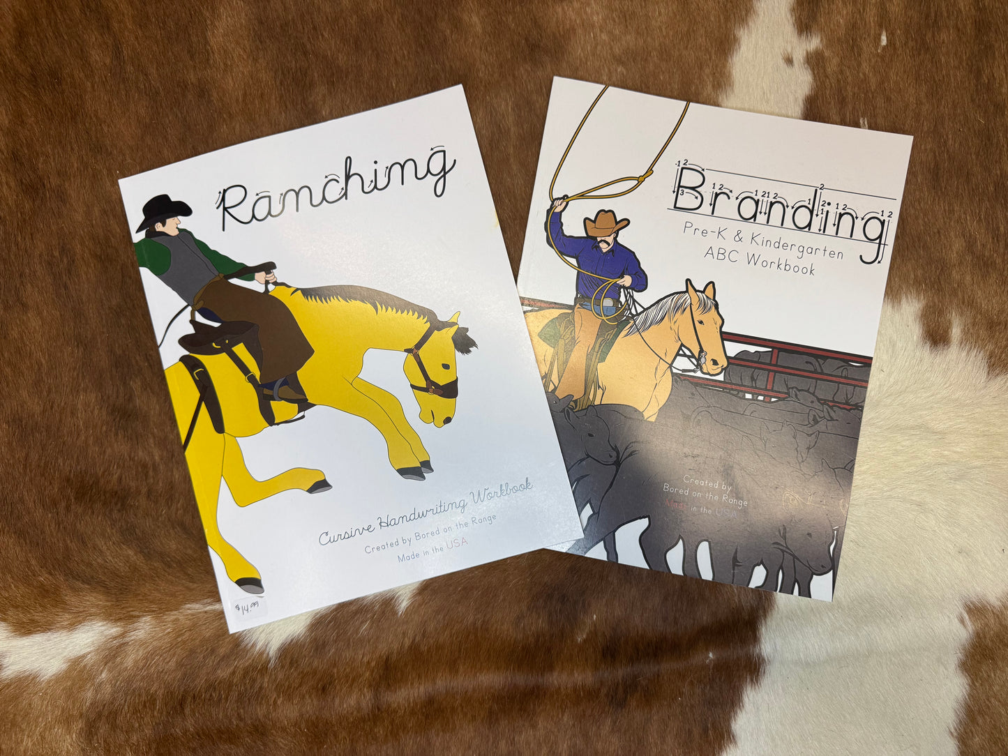 Bored On the Range Cowkid Workbooks