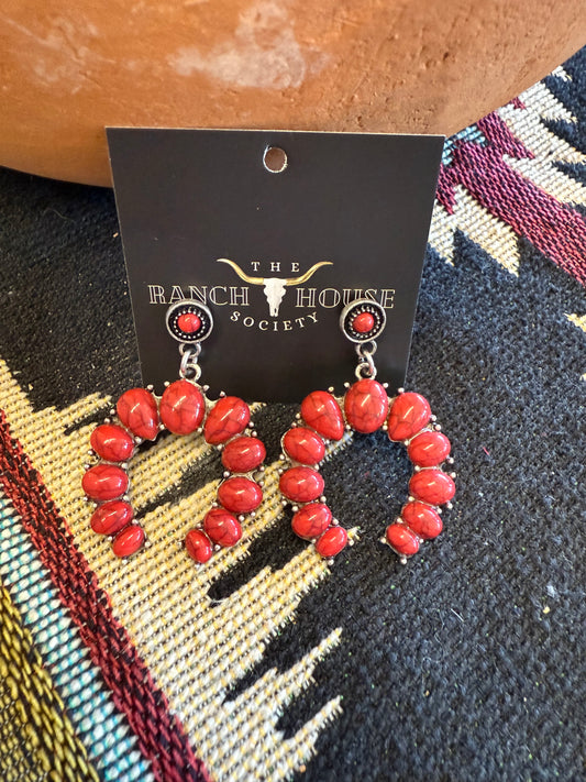 The Rojo Naja Earrings