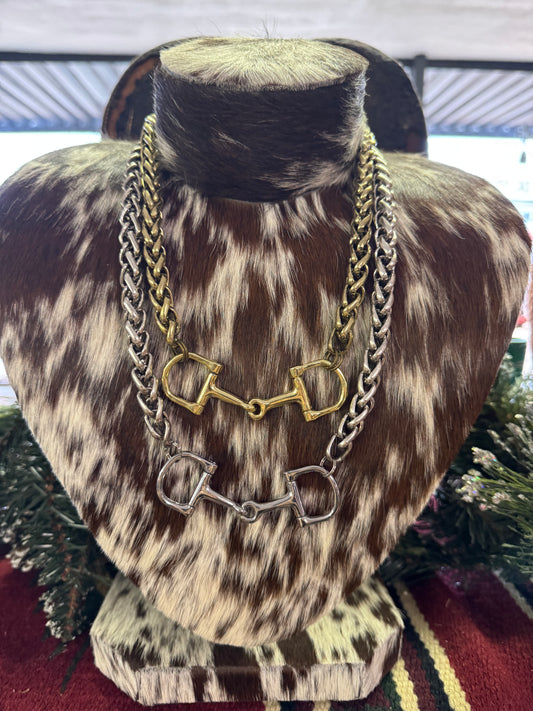 Snaffle Bit Necklace