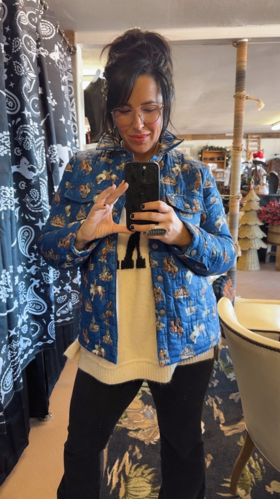 Cowboy Puffer Jacket