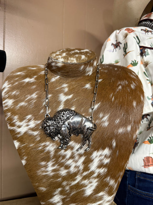 Buffalo Statement Necklace