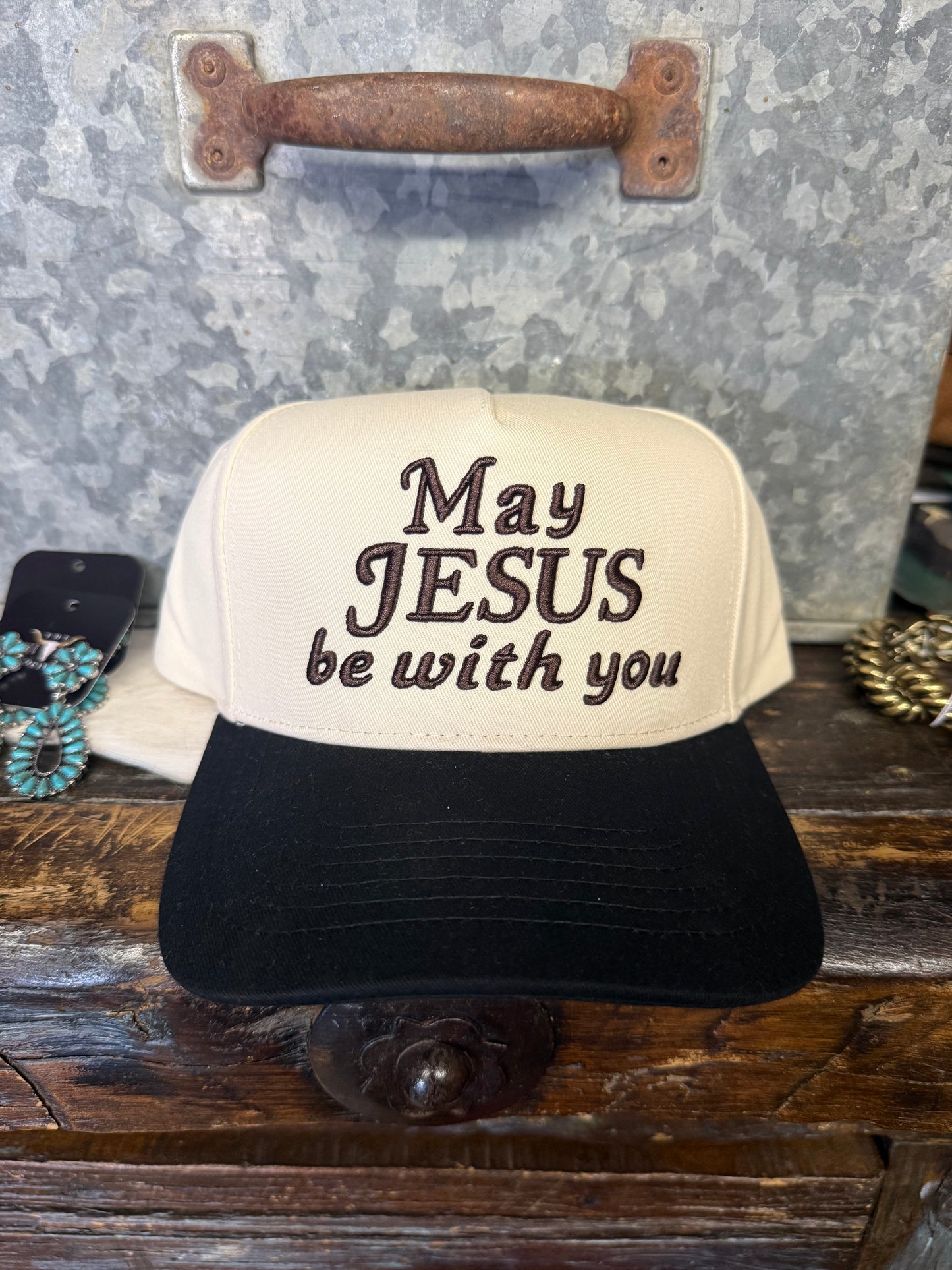 May Jesus be With You - Brown/Black