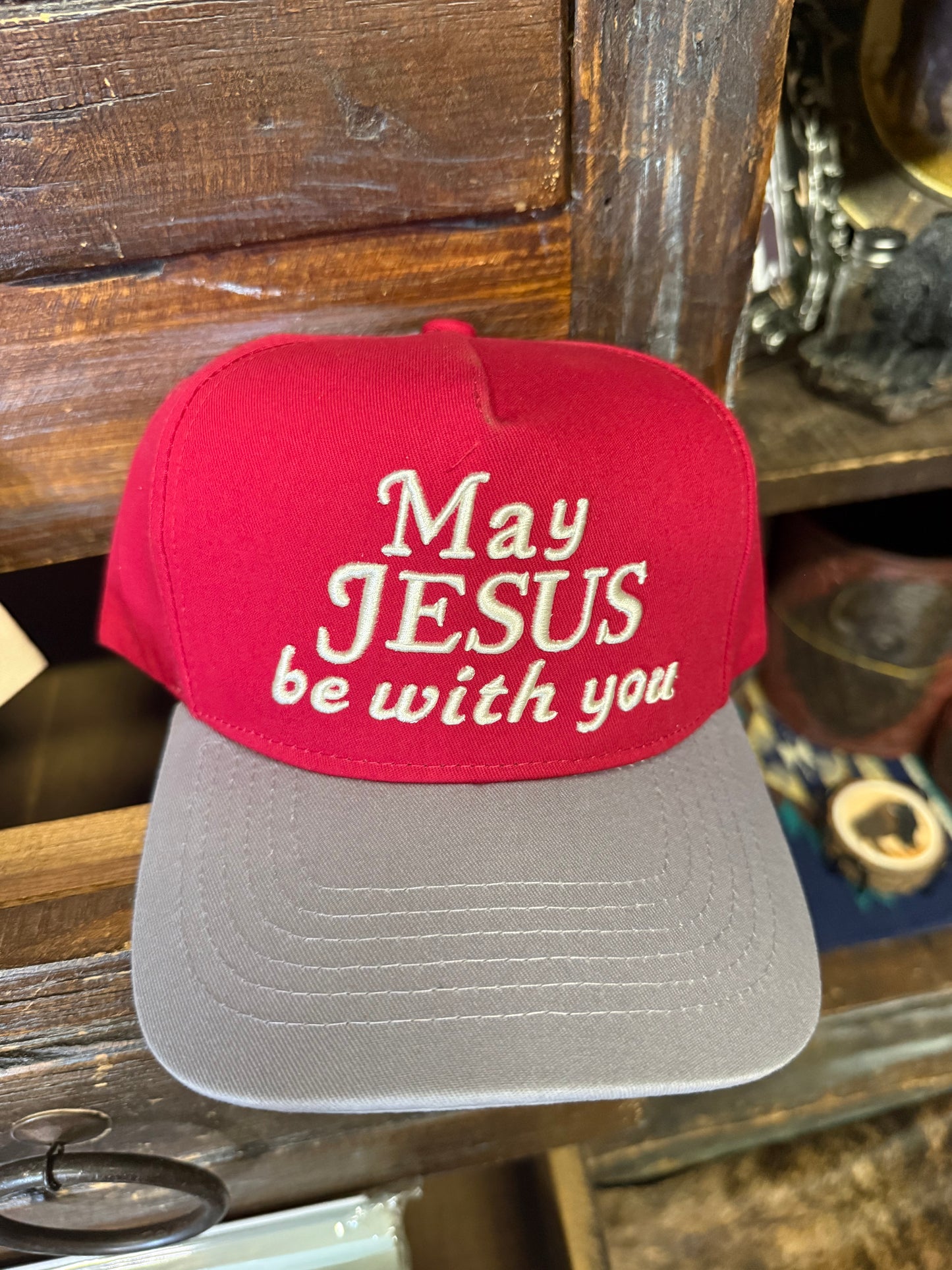 May Jesus be With You - Red