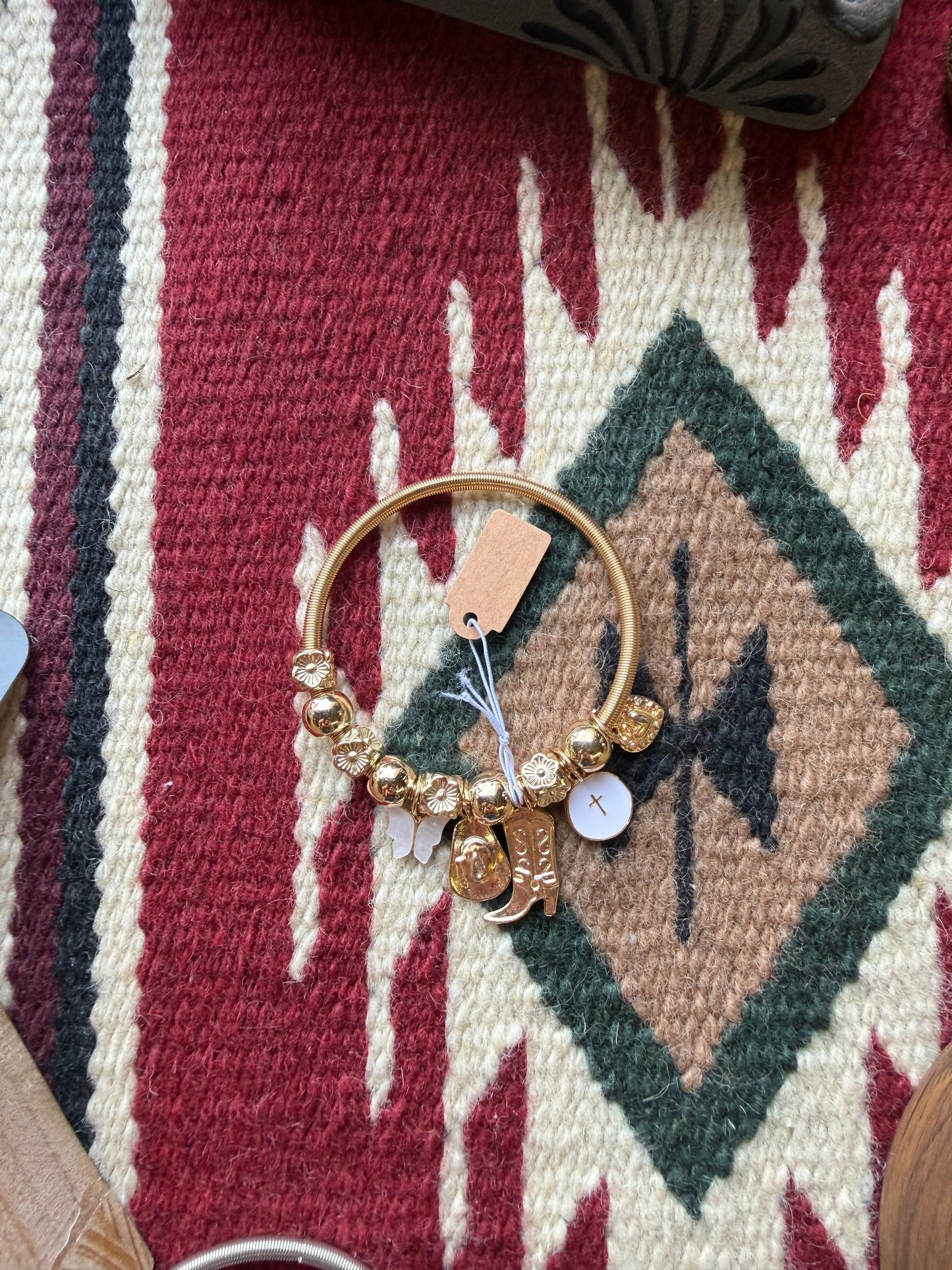 Cowgirl Charm Bracelets - Silver & Gold