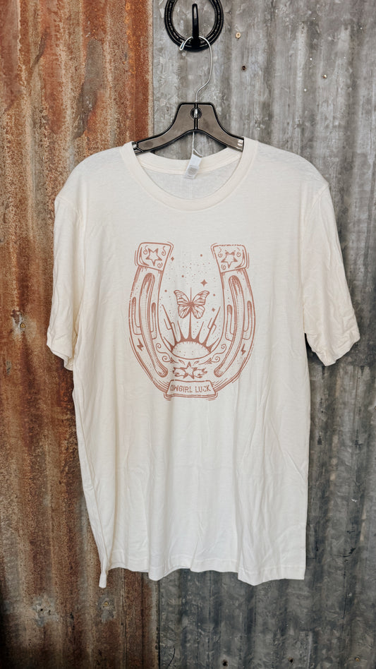 Cowgirl Luck Tee
