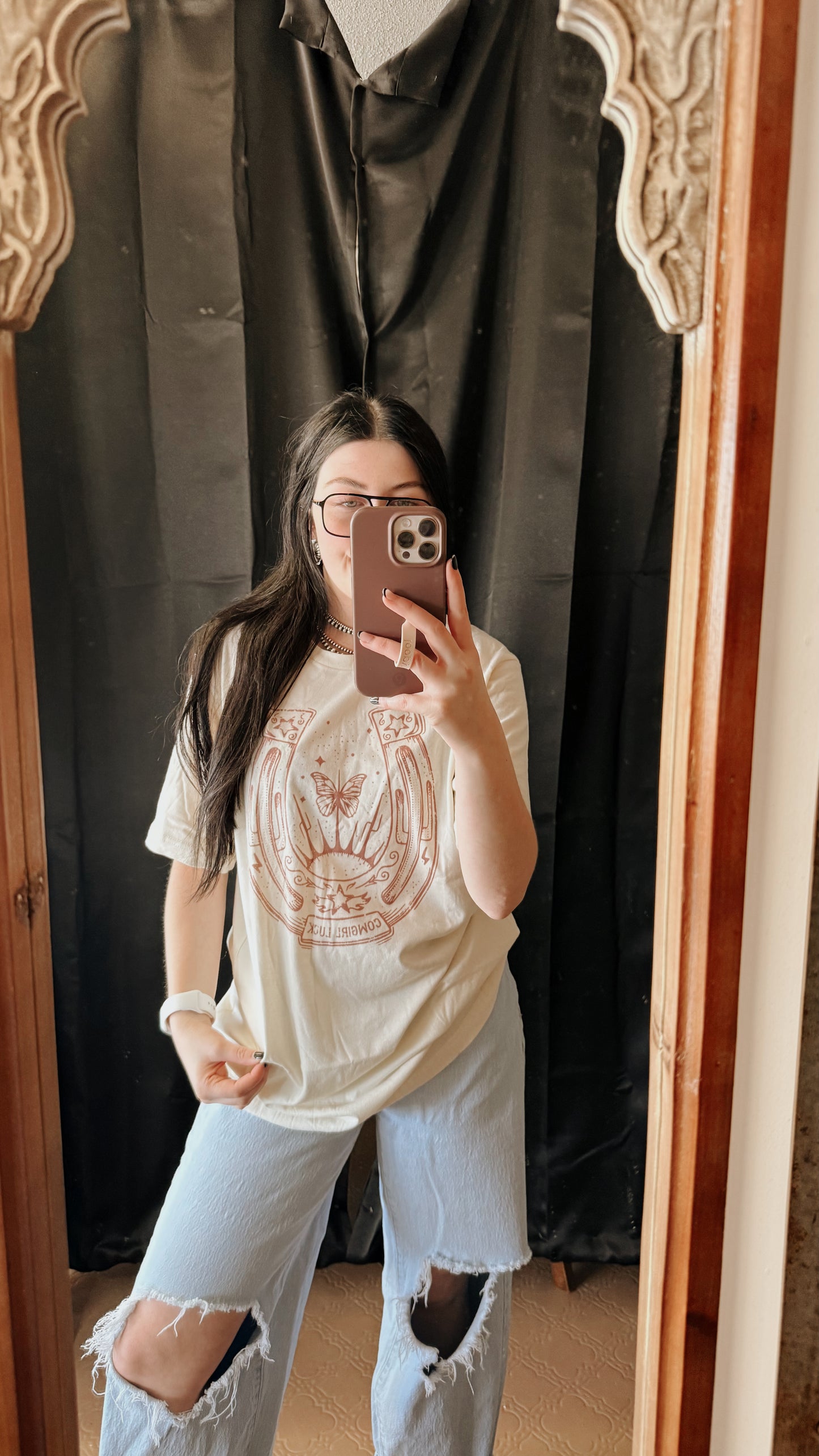 Cowgirl Luck Tee